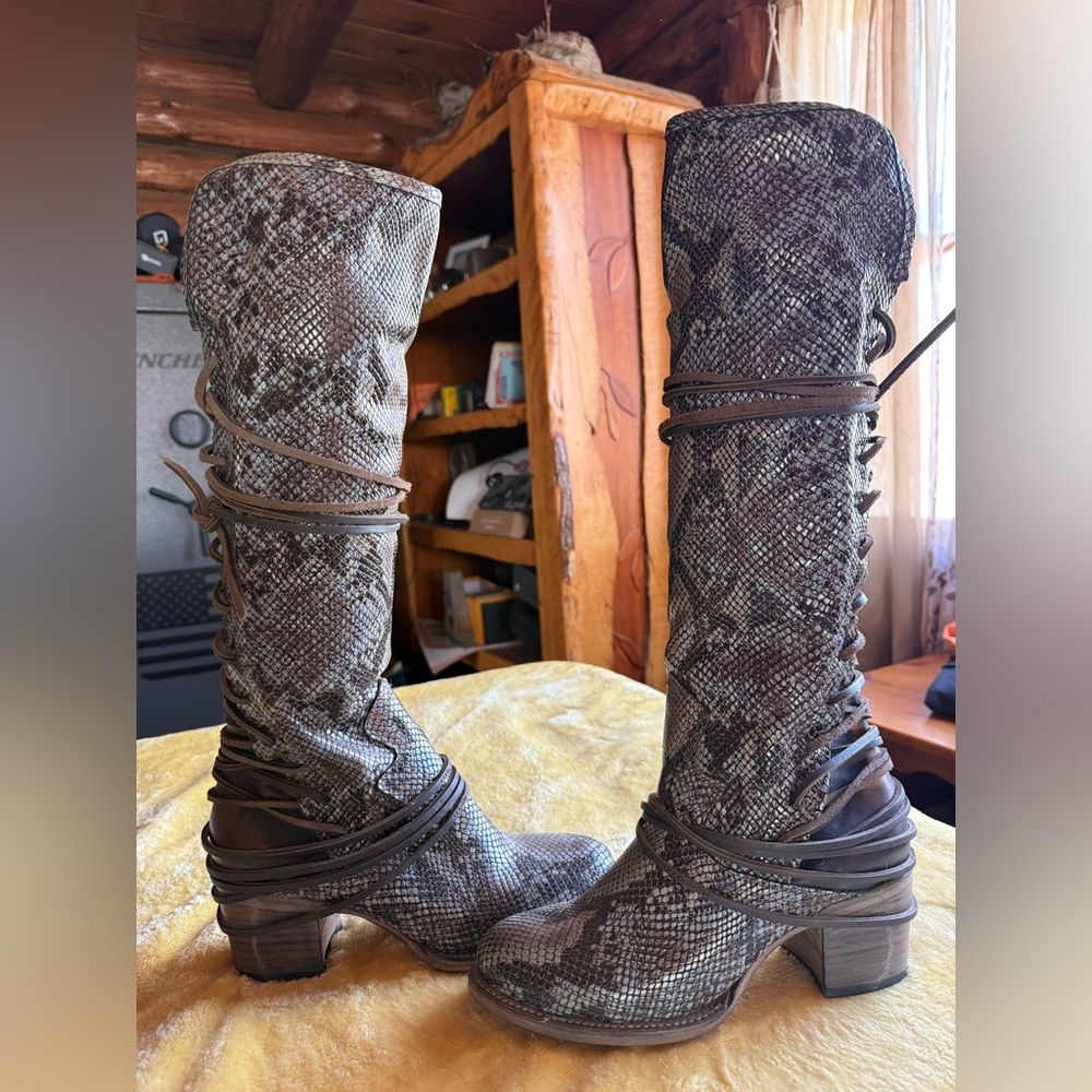 Freebird by Steven Coal Boot Blue Multi